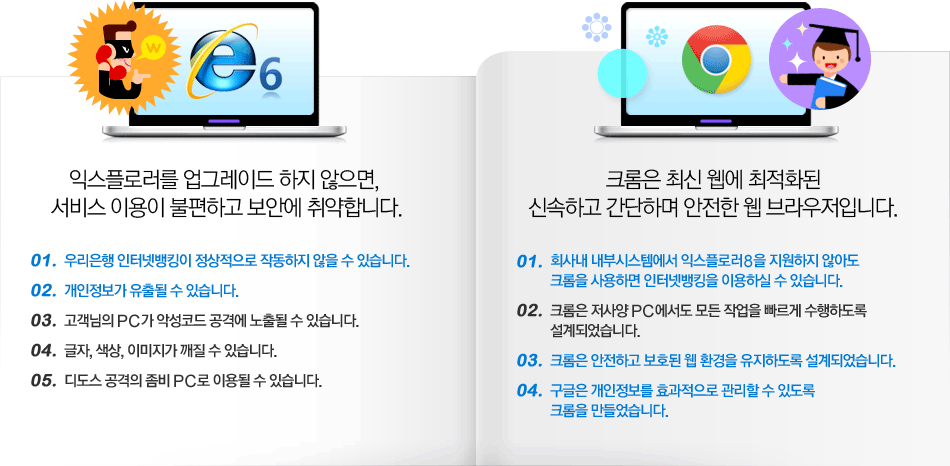 브라우저 사용안내2
