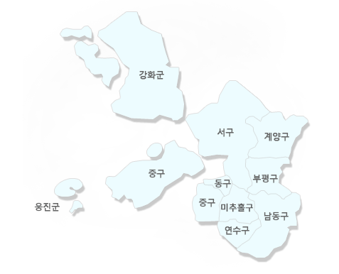 인천광역시 구선택 지도