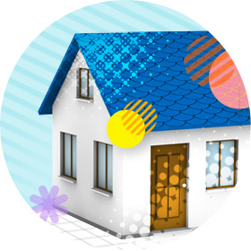 linux clipart house