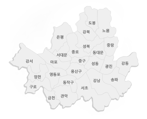 서울특별시 구선택 지도