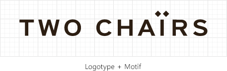 TWO CHAIRS Logotype +Motif 이미지